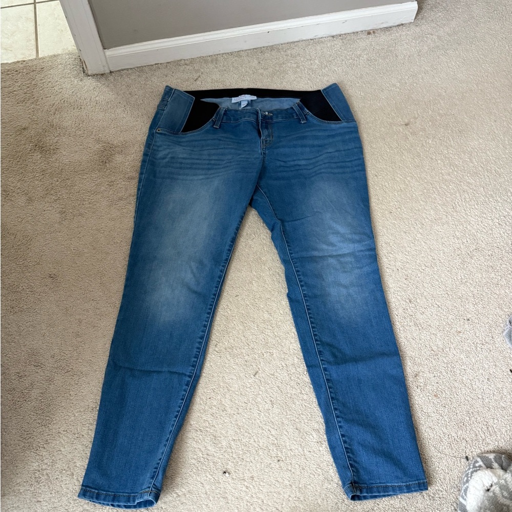 Isabel Maternity by Ingrid & Isabel Blue Skinny Jeans